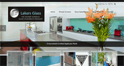 Desktop Screenshot of lakersglass.com.au